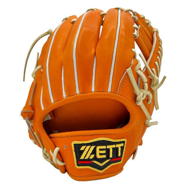 ゼット（ZETT） 野球 硬式グローブ プロステイタス オレンジ (硬式内