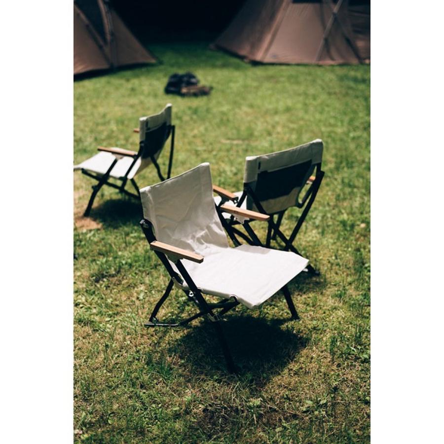 2脚セット ローチェア ショート アイボリー peak ローチェアショート