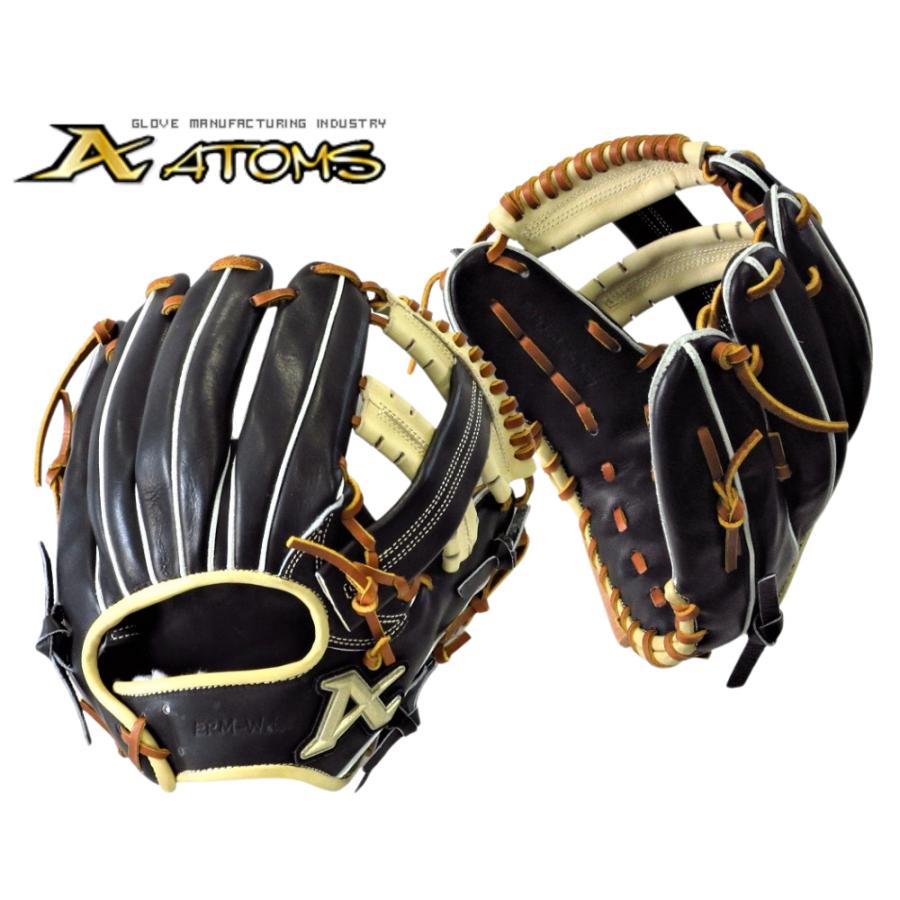 アトムズ 硬式用 グローブ 066型アトムズ 硬式野球グローブ 黒066型