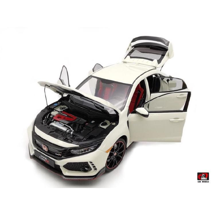 HONDA CIVICホンダ シビック Type-R White Color /LCD-MODEL 1/18