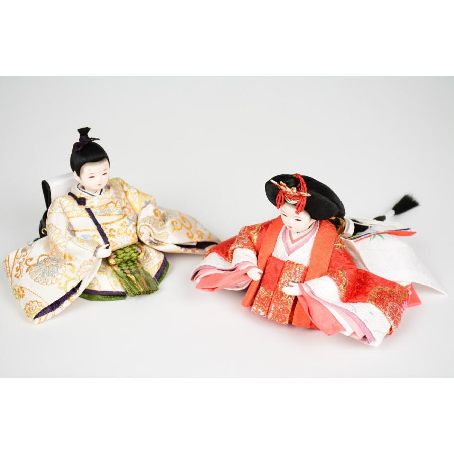 雛人形 衣装が選べる美しい極小サイズ まめひな 間口29cm 国産認定家具