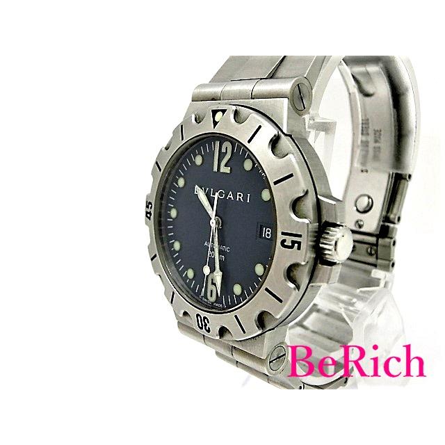 ディアゴノ ブルガリ スクーバ SD38S メンズ 腕時計 200m防水 デイト