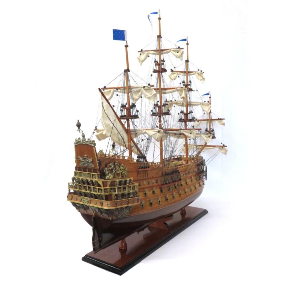 帆船模型 完成品 木製 ソレイユ ロワイヤル Soleil Royal フランス軍船