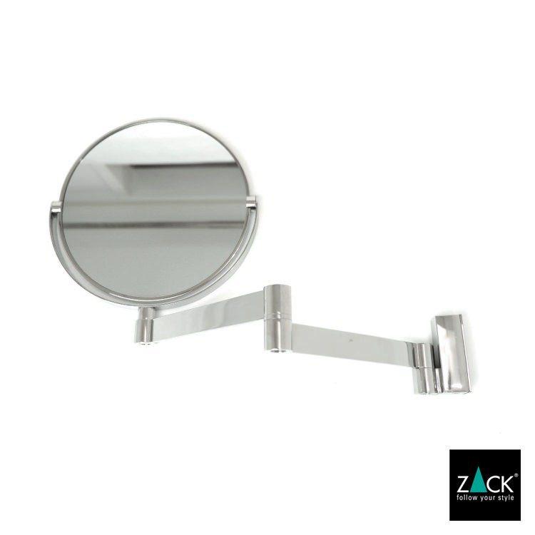 ZACK ウォールミラー 等倍/3倍 両面鏡 鏡 化粧鏡 卓上ミラー コスメ