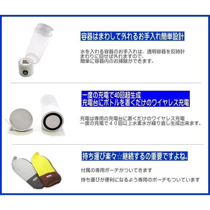 Pポイント10倍 当日出荷 正規代理店 日本製 ダブル水素ボトル