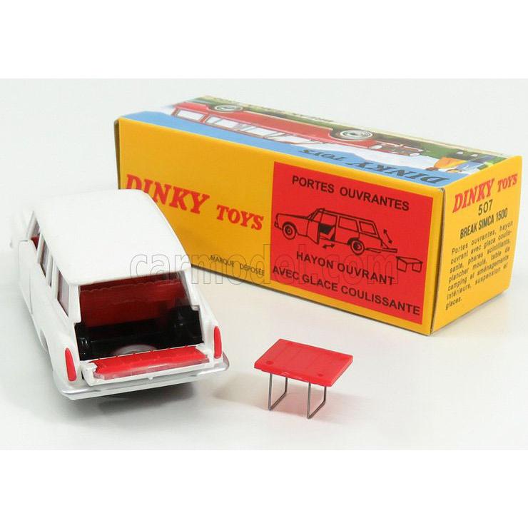 DINKY TOYS 1/43 シムカ 1500 ブレーク ホワイト Simca Break 復刻版