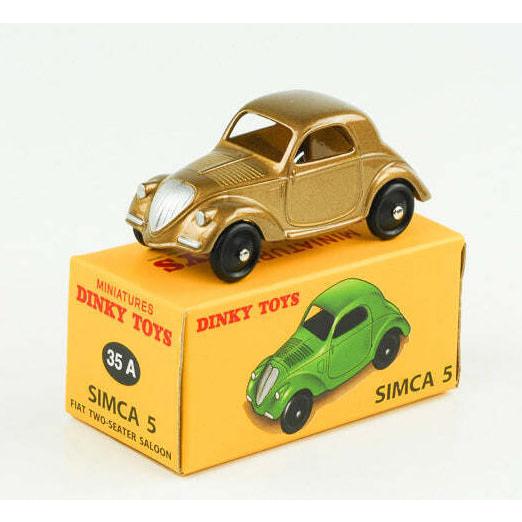 DINKY TOYS 1/43 ディンキー シムカ 5 トポリーノ ブラウン Simca