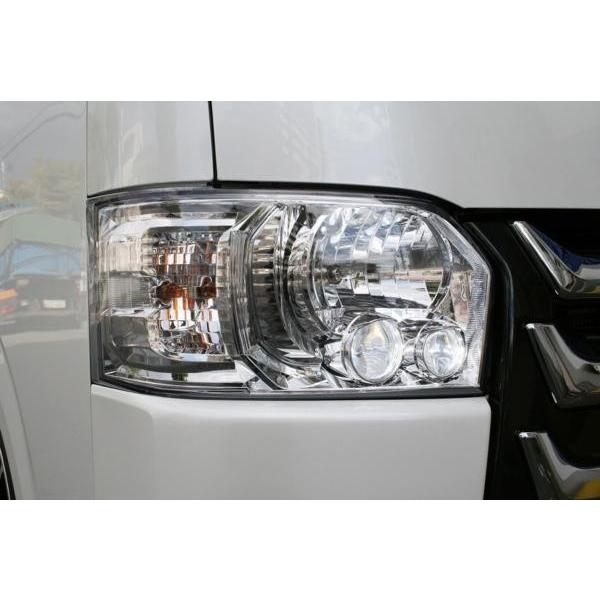 ハイエース 200系 4型 5型 6型 7型 8型 純正タイプ LED ヘッドライト