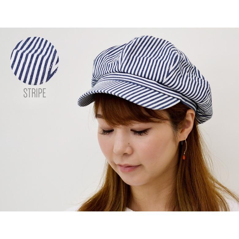 キャスケット 【メール便のみ 送料無料 】 帽子 無地 コットン 綿100