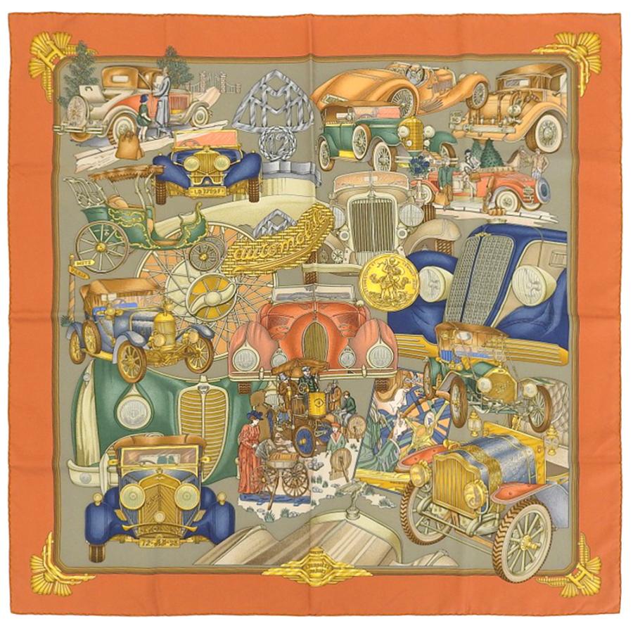 超美品箱付 エルメス HERMES 90年代ヴィンテージ Automobiles