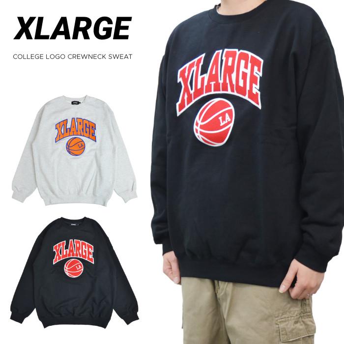 XLARGE（エクストラ ラージ） トレーナー COLLEGE LOGO CREWNECK SWEAT