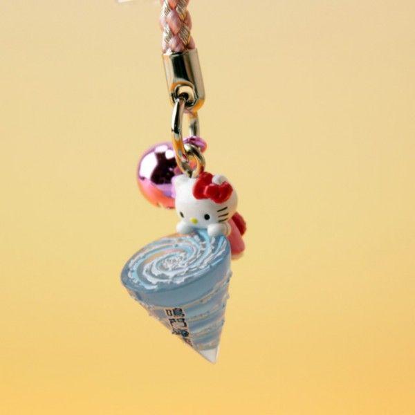 ご当地 ストラップ ハローキティ うずしおバージョン 徳島 ピンク