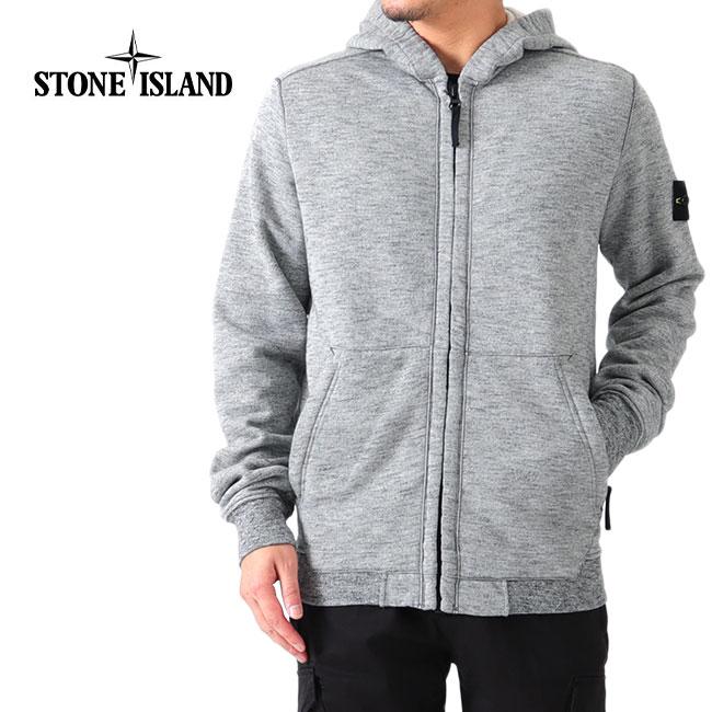 Stone Island ストーンアイランド ロゴパッチ ジップアップ スウェット