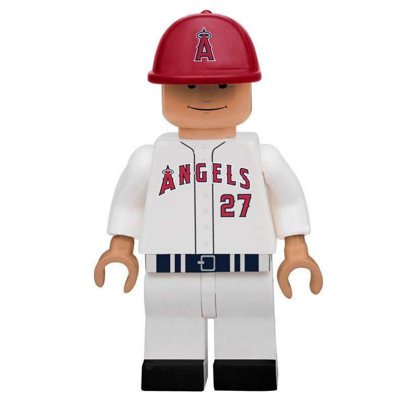 MLB エンゼルス 大谷翔平＆マイク・トラウト ミニフィギュア 4パック