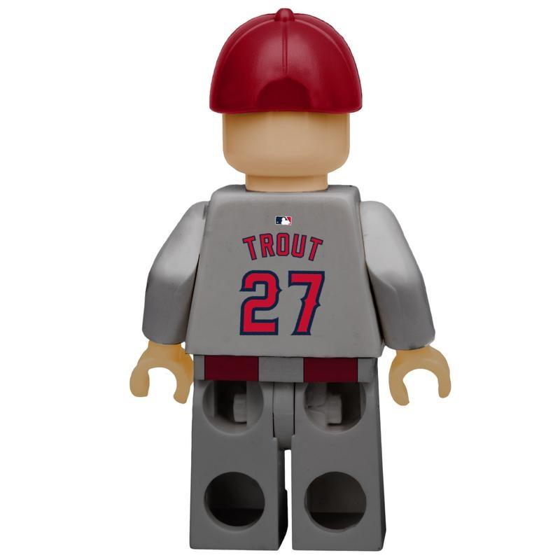 MLB エンゼルス 大谷翔平＆マイク・トラウト ミニフィギュア 4パック