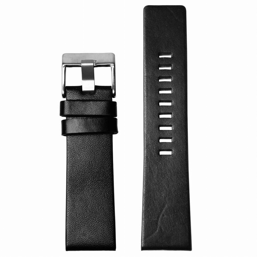 For DIESEL ディーゼル向け 社外品 交換用 腕時計ベルト レザーベルト