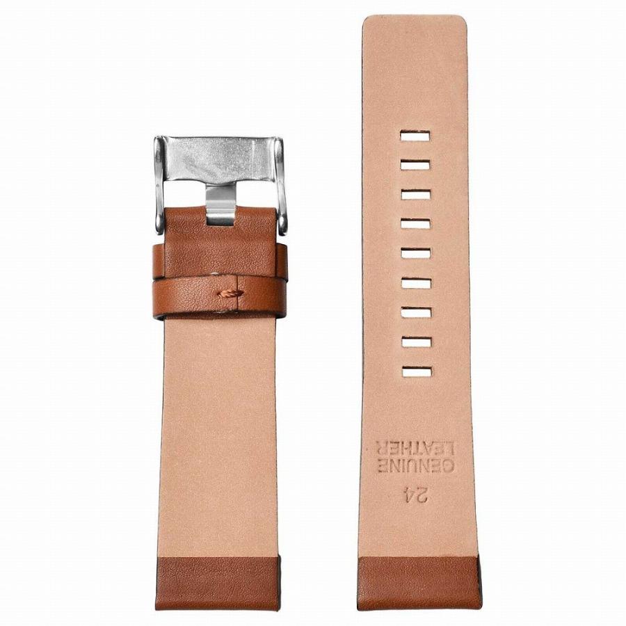 For DIESEL ディーゼル向け 社外品 交換用 腕時計ベルト レザーベルト