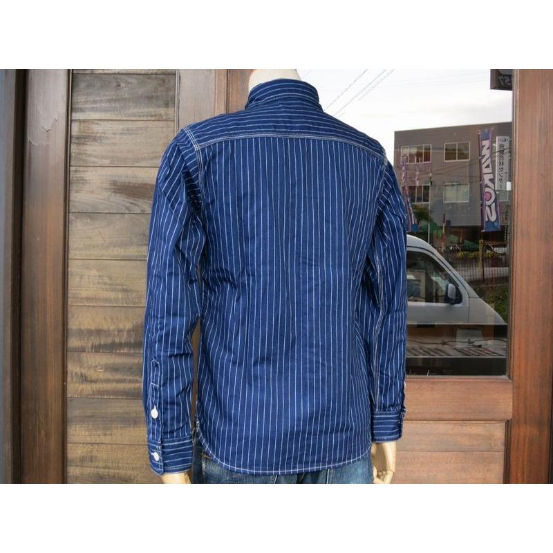 UES（ウエス） 500954 WORK SHIRT ワークシャツ WABASH STRIPE