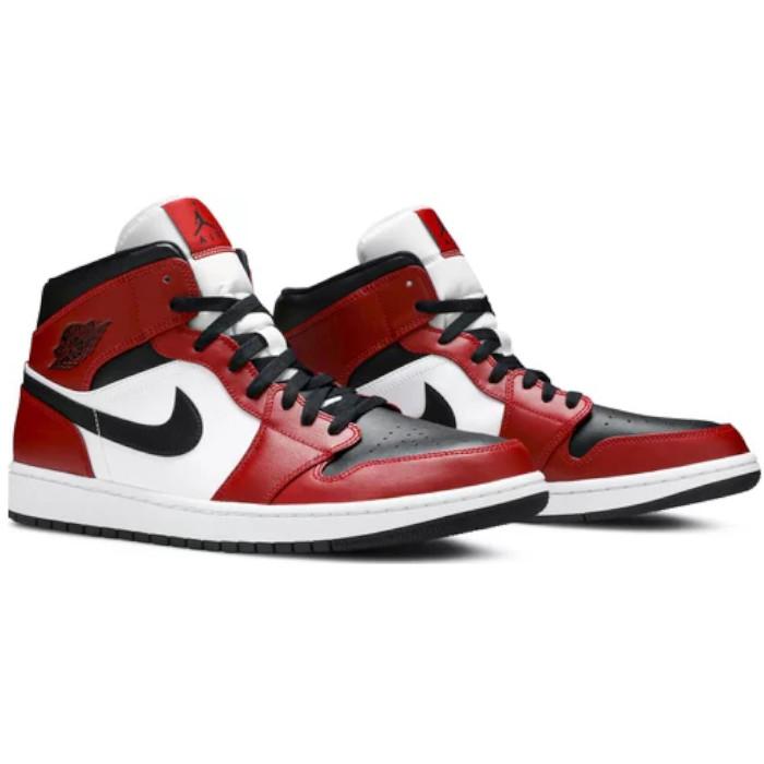 NIKE（ナイキ） NIKE AIR JORDAN 1 MID CHICAGO RED WHITE エア