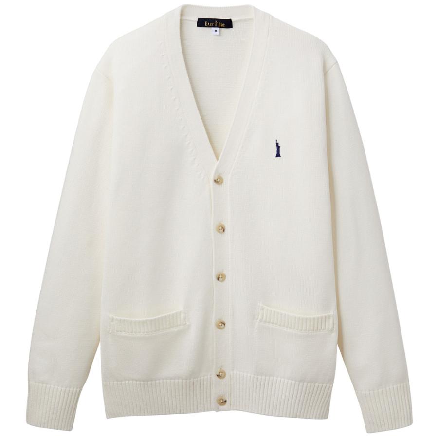 EASTBOY（イーストボーイ） スクールカーディガン 女子用 綿混7ゲージ