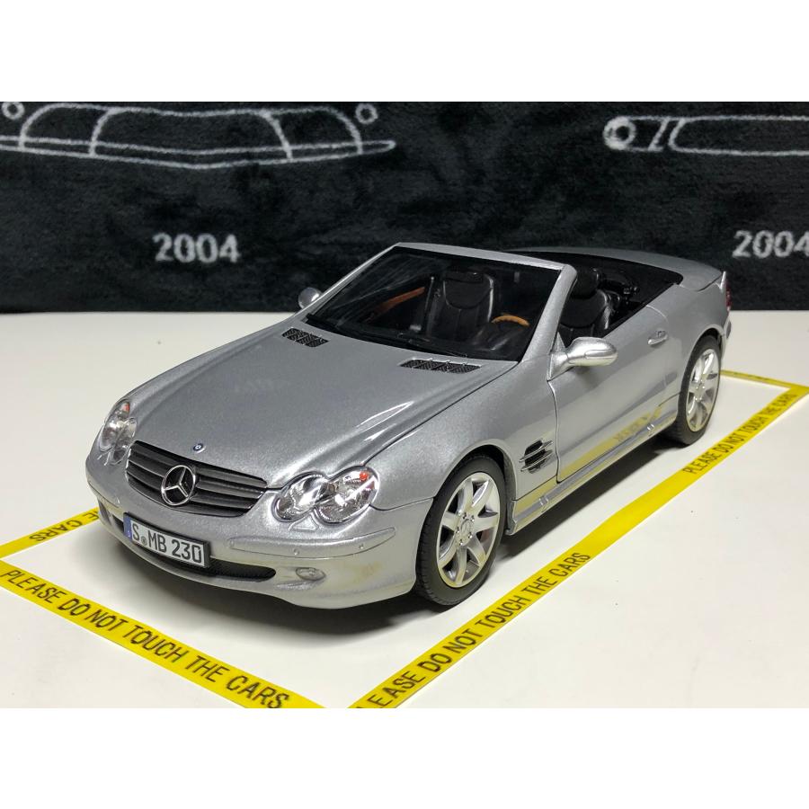 norev 1/18 Mercedes Benz SL 500 R230 brilliant silver メルセデス