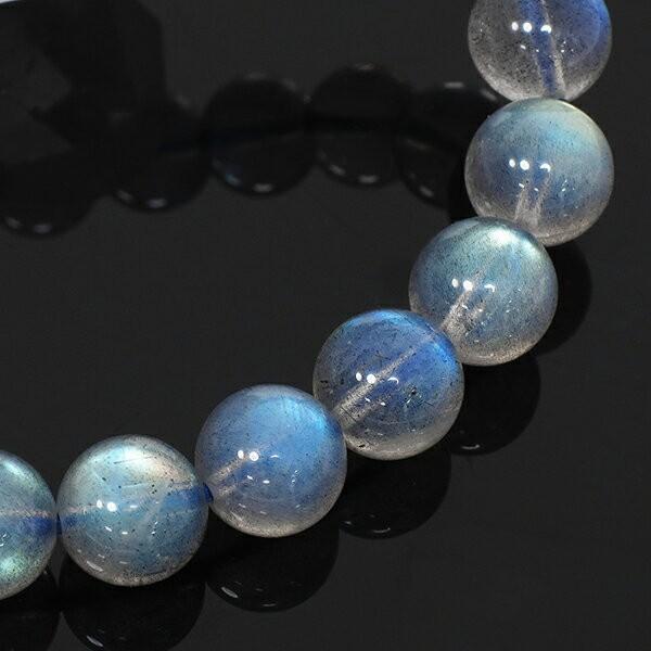 ラブラドライト ブレスレット 最高品質 9mm 18cm 天然石