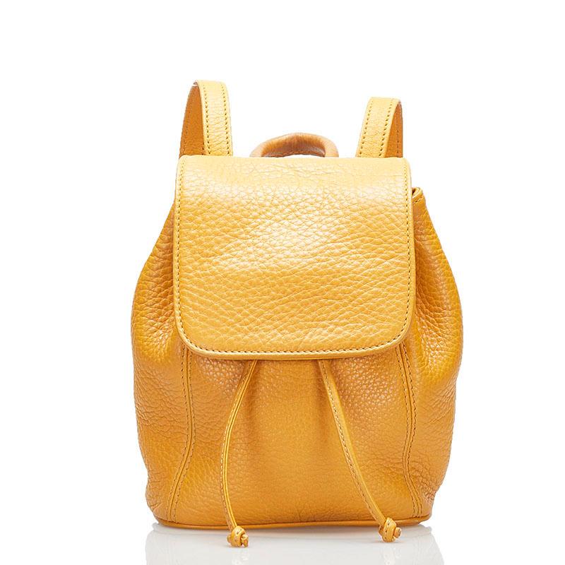 COACH（コーチ） リュック バックパック 4925 イエロー レザー