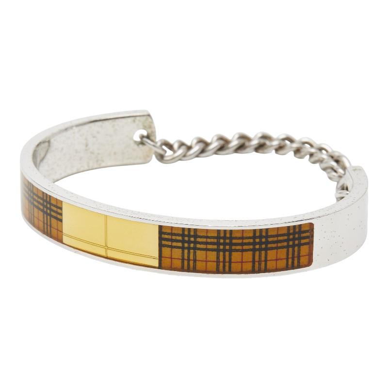 BURBERRY（バーバリー） ノバチェック ブレスレット シルバー ゴールド