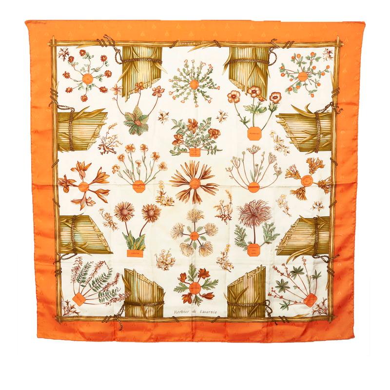 HERMES（エルメス） カレ90 Herbier de Gavarnie ガヴァルニー圏谷の