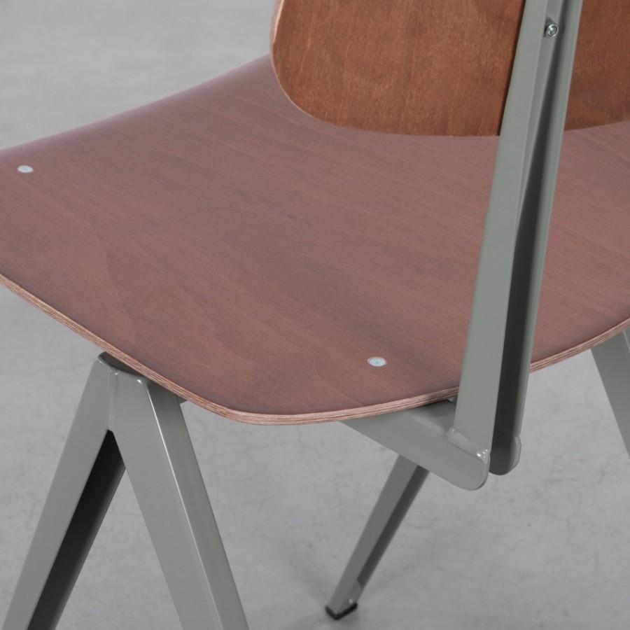 送料無料】コンパスチェア S.16 ブラウン / セメントグレイ