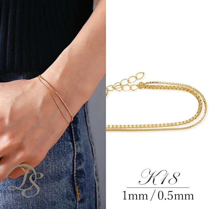 DEVAS 【土日限定5000円OFFクーポン有】 18金 ブレスレット k18 18金