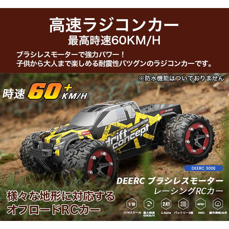 ラジコン オフロード ラジコンカー 時速60km 大人 子供 RCカー 早い