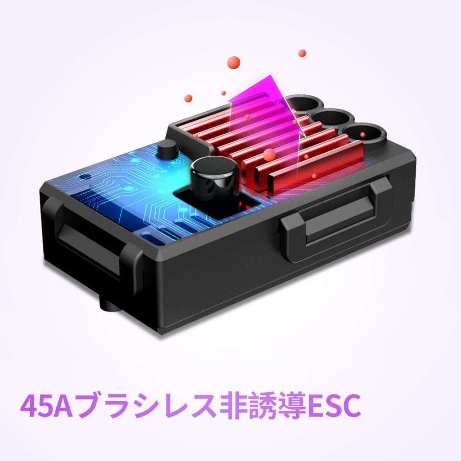 DEERC ラジコン オフロード ラジコンカー 高速 大人 4WD 1/10 45km/h