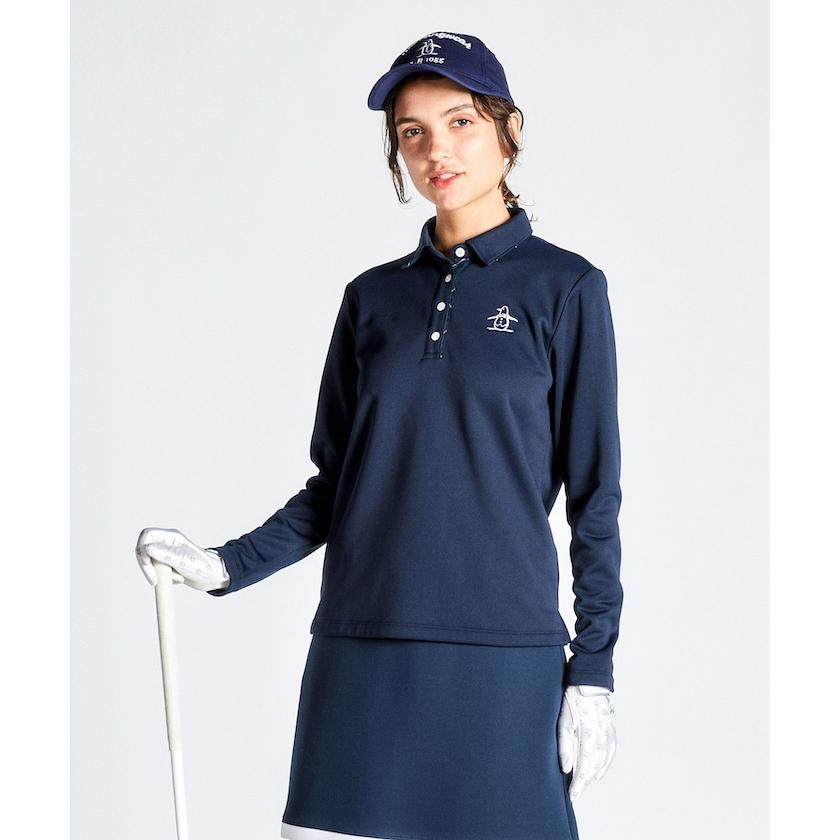 Munsingwear（マンシングウェア） 公式 裏起毛 長袖ポロシャツ