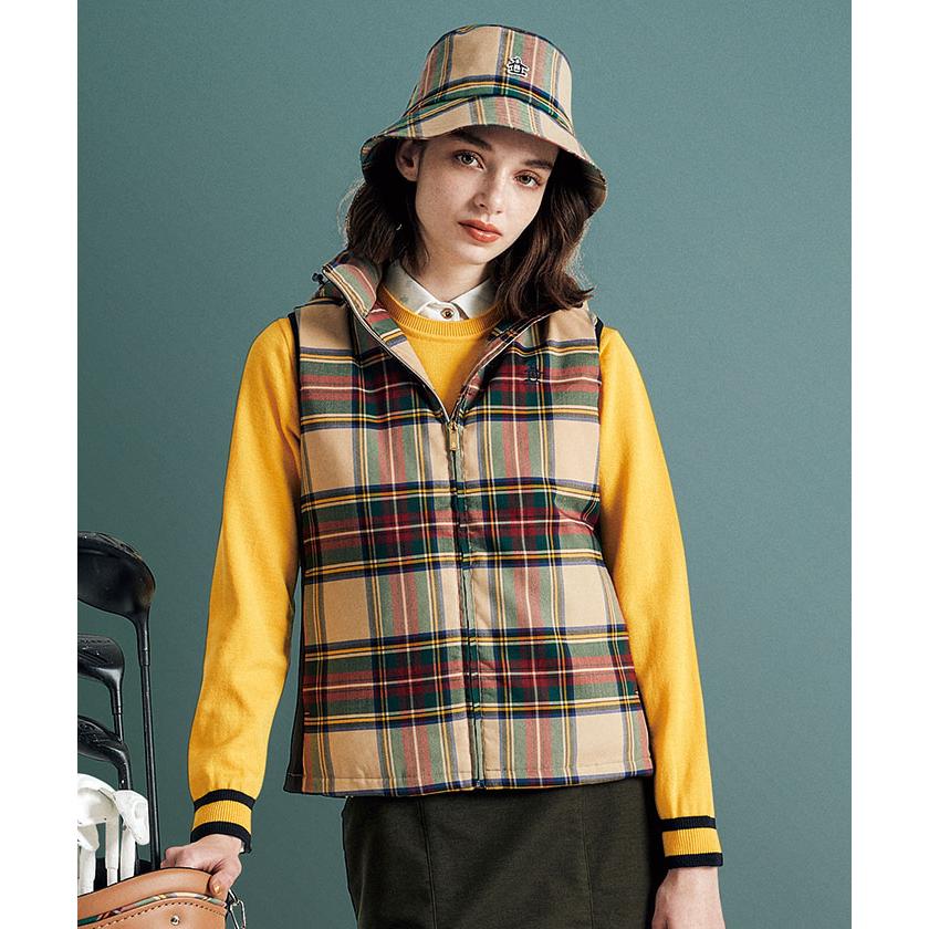 Munsingwear（マンシングウェア） 公式 チェック 中綿ベスト