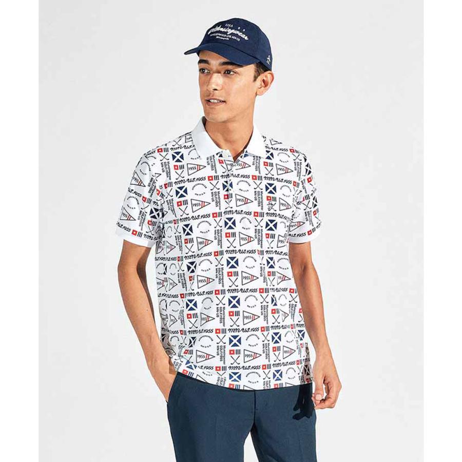 Munsingwear（マンシングウェア） 公式 グラフィック総柄プリント半袖