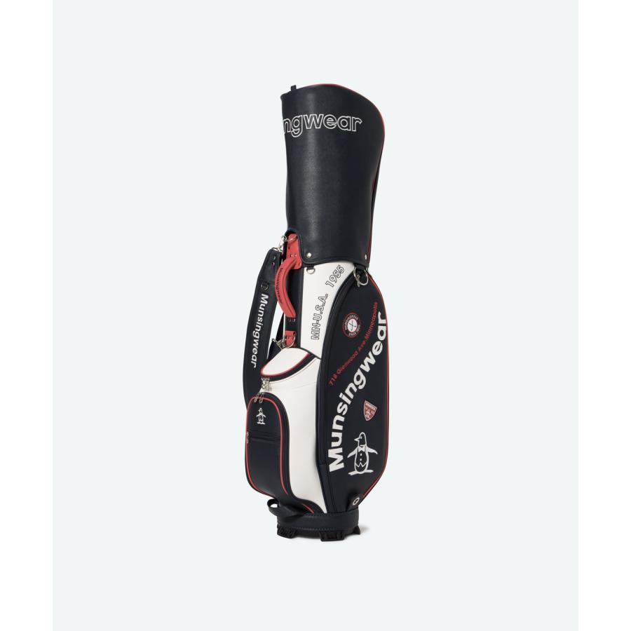 Munsingwear（マンシングウェア） 公式 カーブロゴキャディバッグ 3.4