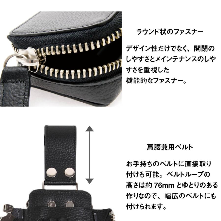 ABBEY × SHINGO KUZUNO オリジナルコラボ シザーケース ブラック A