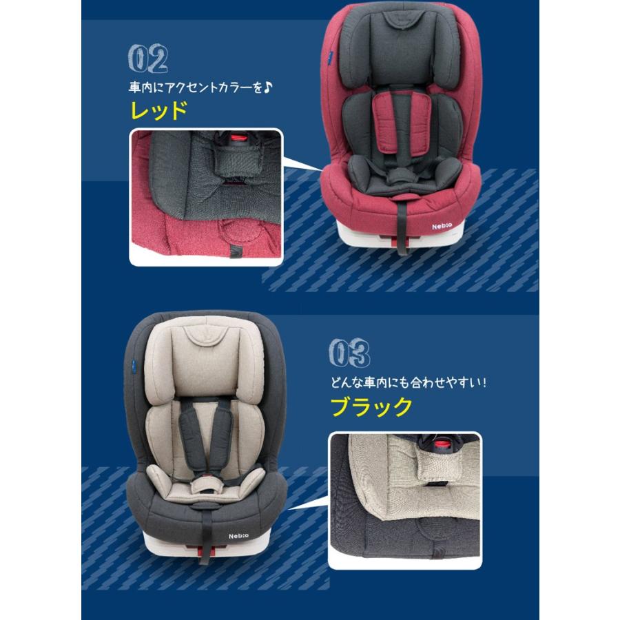 ラクピット RakuPitネビオ Nebio ジュニアシート ISOFIX
