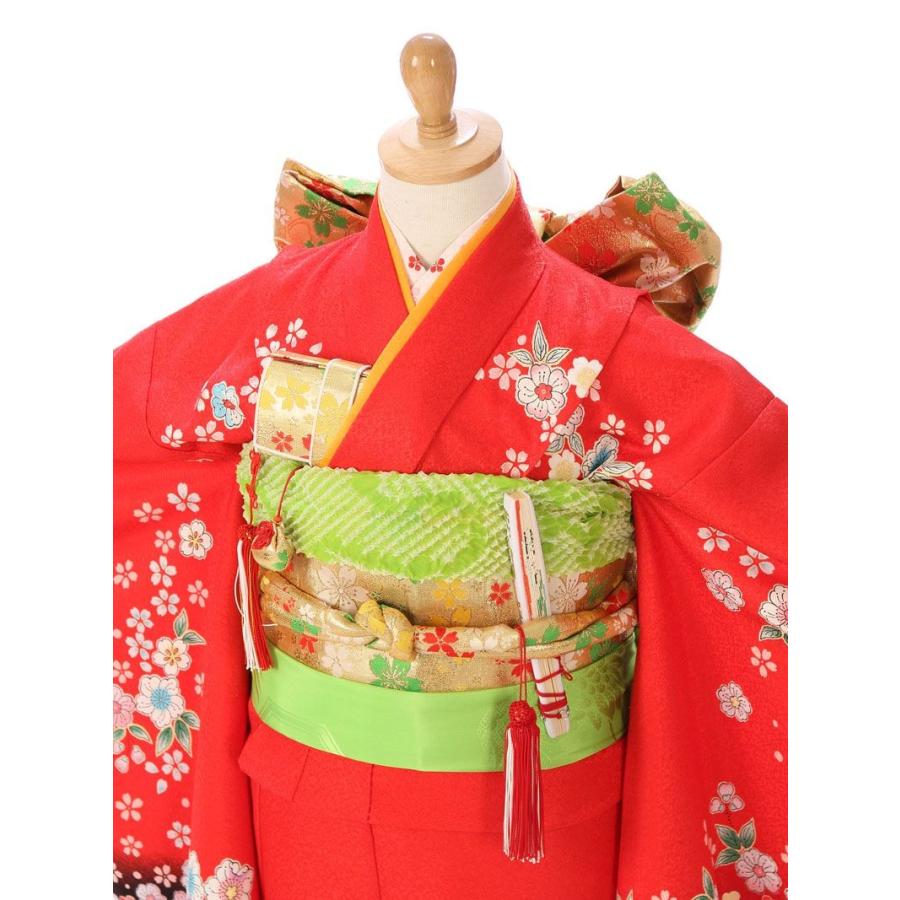 七五三 着物 7歳 フルセット 着物 7歳 辻が花柄の七五三着物レンタル