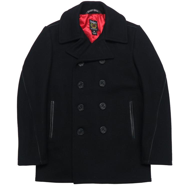 Schott N.Y.C（ショット） Schott ピーコート レザーパイピング 740C
