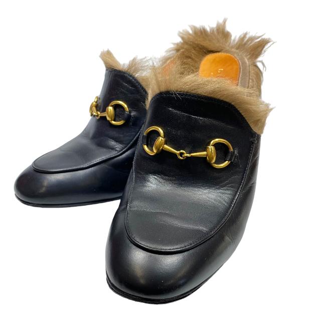 GUCCI（グッチ） ミュール ローファー チャンキーヒール プリンス