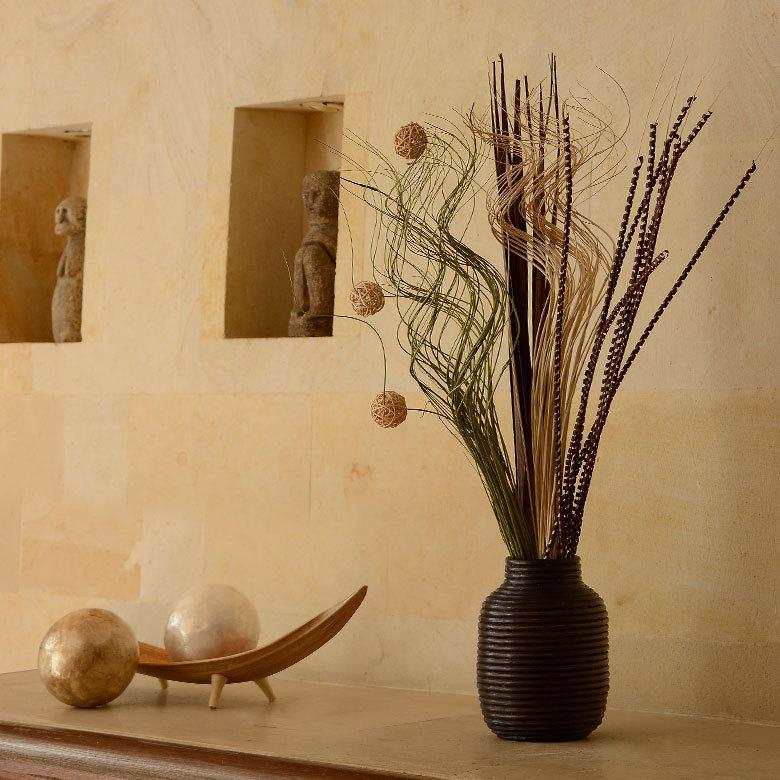 花器 フラワーベース バスケット インテリア モダン バリ雑貨 アジアン