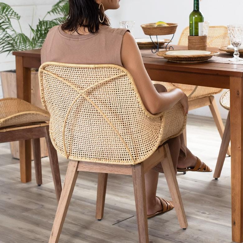 チェア ラタンチェアー ラタンチェア ダイニングチェア イス ラタン 籐