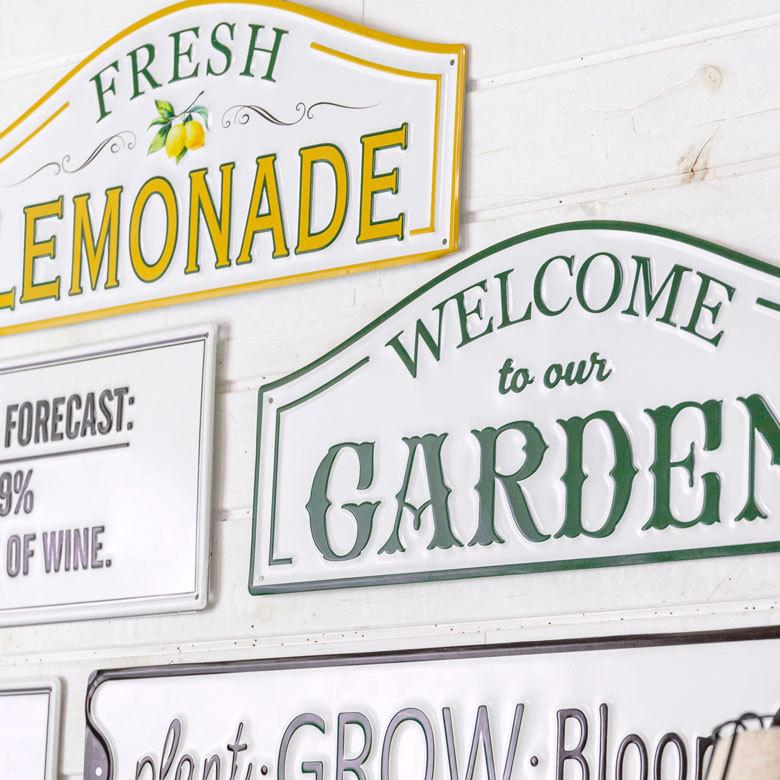 ELEMENTS ブリキ 看板 レトロ ヴィンテージ風 アンティーク調 ウォール