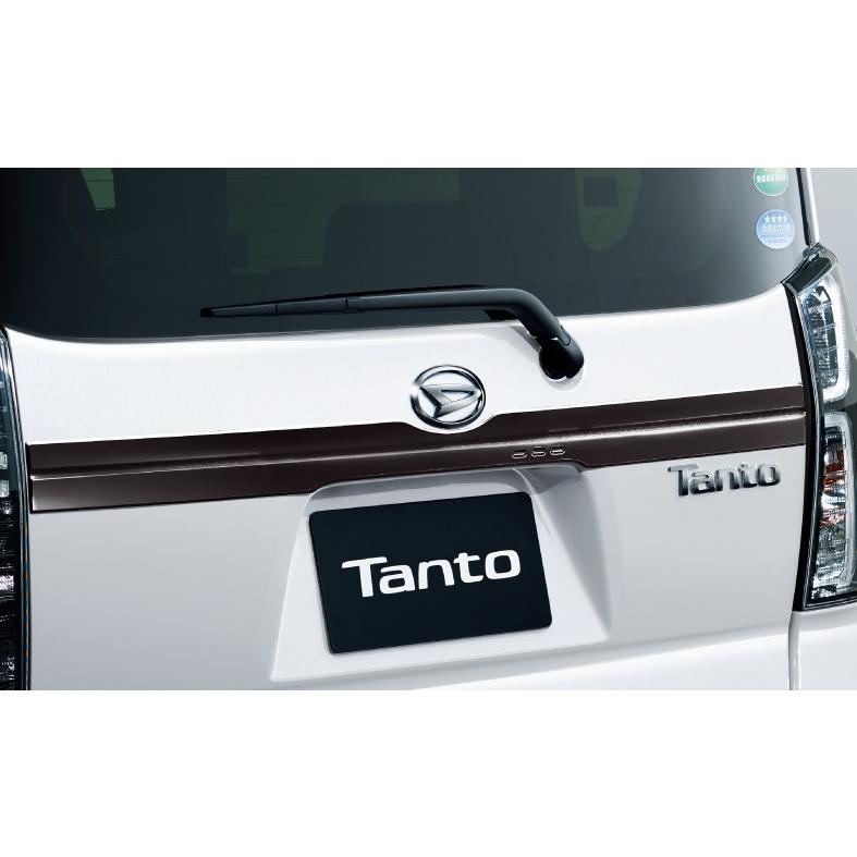 タント TANTO LA650S LA660S 前期：純正 バックドアガーニッシュ