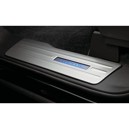 エルグランド ELGRAND E52 中期：純正 LEDキッキングプレート フロント