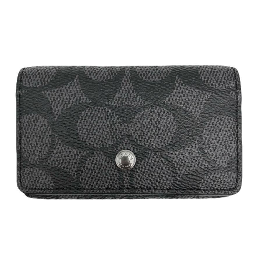 COACH（コーチ） ☆COACH☆ ファイブリング キーケース シグネチャー