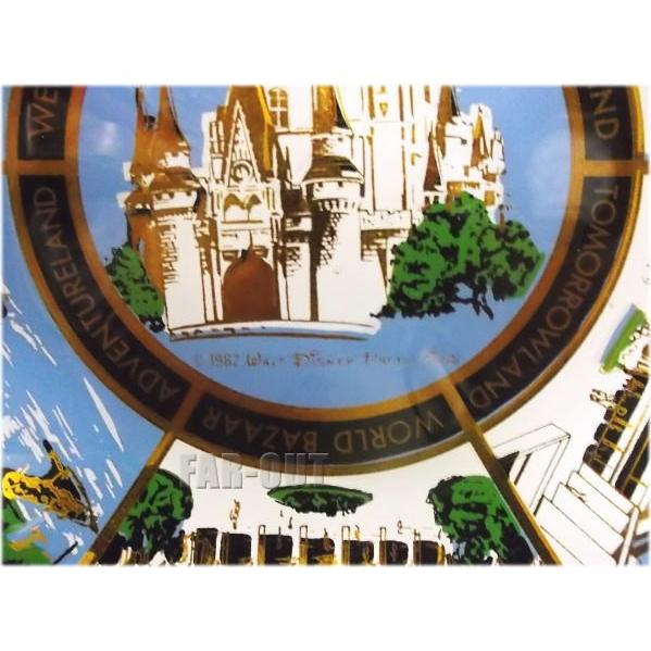 TDL 1983年 オープン記念 テーマランド ガラスプレート 絵皿