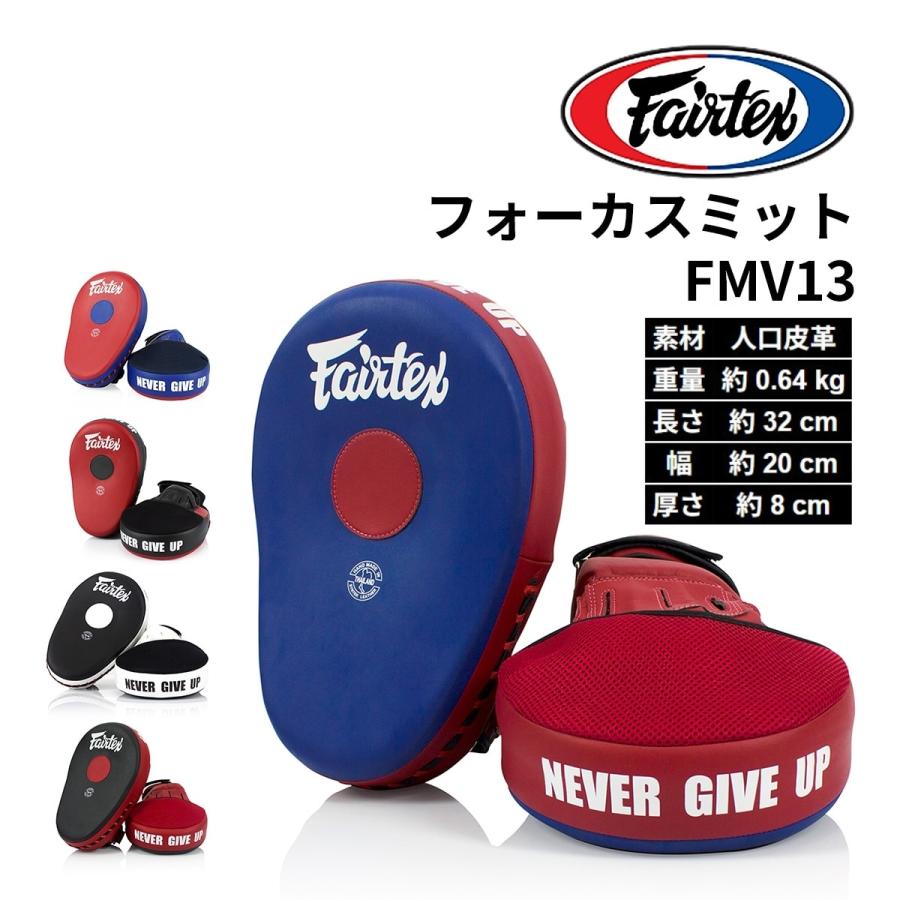 フェアテックス Fairtex フォーカスミット FMV13 軽い 小さい キック